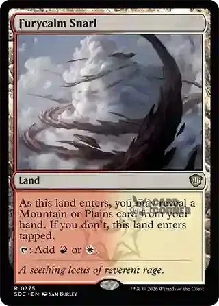 Secrets of Strixhaven Card List - Furycalm Snarl 0370
