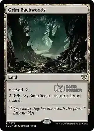 Secrets of Strixhaven Card List - Grim Backwoods 0372