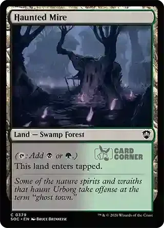 Secrets of Strixhaven Card List - Haunted Mire 0374