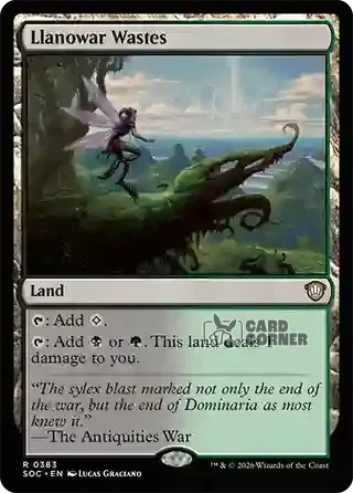 Secrets of Strixhaven Card List - Llanowar Wastes 0378