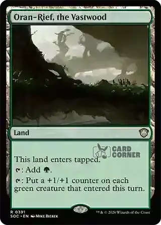 Secrets of Strixhaven Card List - Oran-Rief, the Vastwood 0386