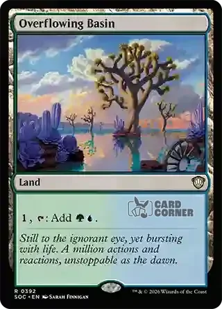 Secrets of Strixhaven Card List - Overflowing Basin 0387