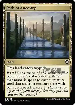 Secrets of Strixhaven Card List - Path of Ancestry 0388