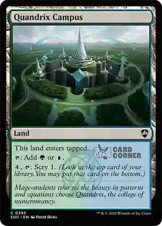 Secrets of Strixhaven Card List - Quandrix Campus 0390