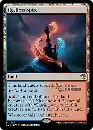 Secrets of Strixhaven Card List - Restless Spire 0394