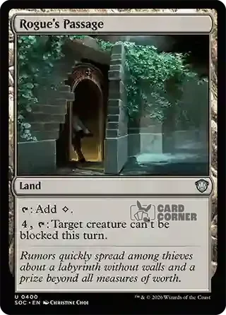 Secrets of Strixhaven Card List - Rogue's Passage 0395