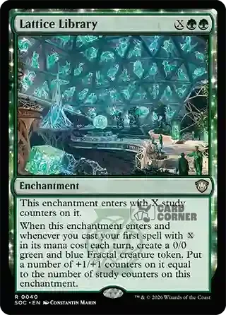 Secrets of Strixhaven Card List - Lattice Library 0040