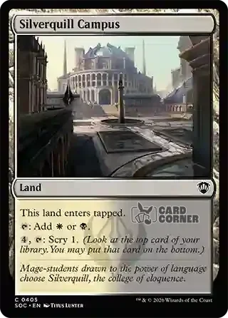 Secrets of Strixhaven Card List - Silverquill Campus 0400