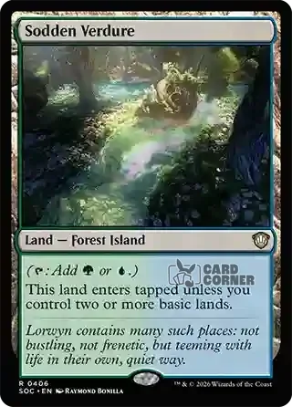 Secrets of Strixhaven Card List - Sodden Verdure 0401