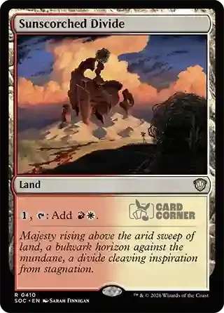 Secrets of Strixhaven Card List - Sunscorched Divide 0405