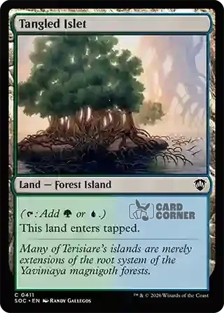 Secrets of Strixhaven Card List - Tangled Islet 0406
