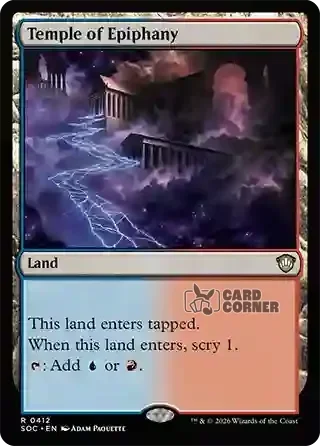Secrets of Strixhaven Card List - Temple of Epiphany 0407