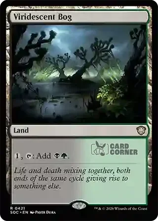 Secrets of Strixhaven Card List - Viridescent Bog 0416