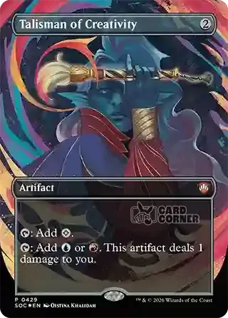 Secrets of Strixhaven Card List - Talisman of Creativity 0423