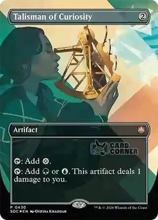 Secrets of Strixhaven Card List - Talisman of Curiosity 0424