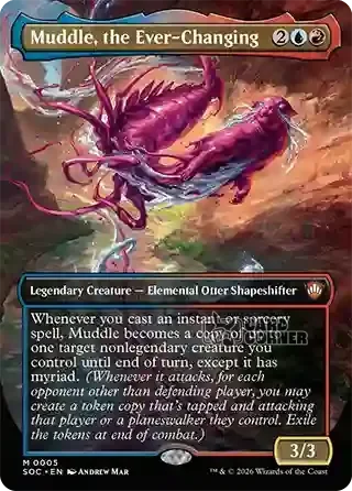 Secrets of Strixhaven Card List - Muddle, the Ever-Changing 0005
