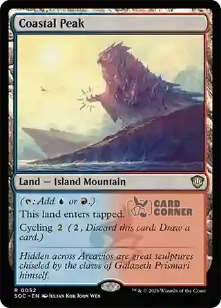 Secrets of Strixhaven Card List - Coastal Peak 0052