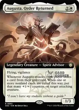 Secrets of Strixhaven Card List - Augusta, Order Returned 0061