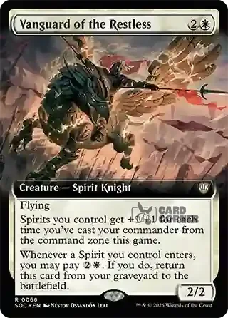 Secrets of Strixhaven Card List - Vanguard of the Restless 0066