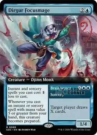 Secrets of Strixhaven Card List - Dirgur Focusmage 0068