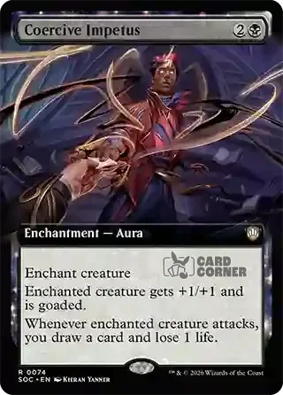 Secrets of Strixhaven Card List - Coercive Impetus 0074
