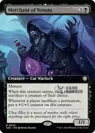 Secrets of Strixhaven Card List - Merchant of Venom 0076