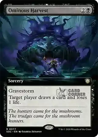 Secrets of Strixhaven Card List - Ominous Harvest 0077