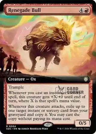 Secrets of Strixhaven Card List - Renegade Bull 0084