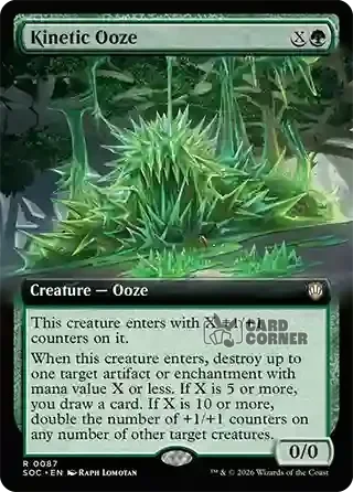Secrets of Strixhaven Card List - Kinetic Ooze 0087