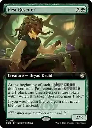 Secrets of Strixhaven Card List - Pest Rescuer 0090