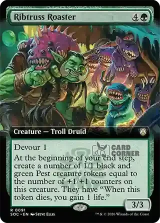 Secrets of Strixhaven Card List - Ribtruss Roaster 0091