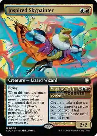 Secrets of Strixhaven Card List - Inspired Skypainter 0096