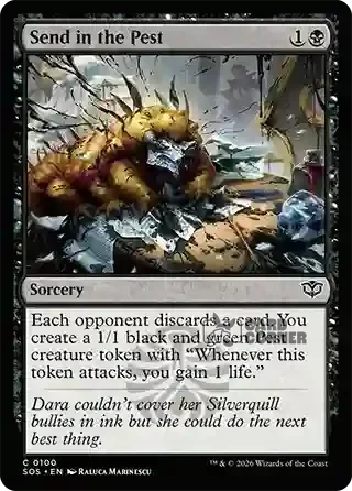 Secrets of Strixhaven Card List - Send in the Pest 0100