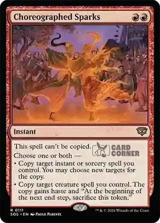 Secrets of Strixhaven Card List - Choreographed Sparks 0111