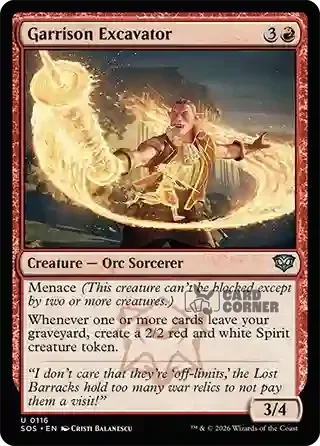 Secrets of Strixhaven Card List - Garrison Excavator 0116