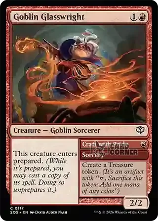 Secrets of Strixhaven Card List - Goblin Glasswright 0117