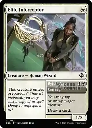Secrets of Strixhaven Card List - Elite Interceptor 0012