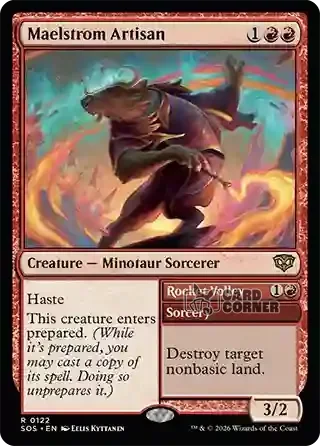 Secrets of Strixhaven Card List - Maelstrom Artisan 0122