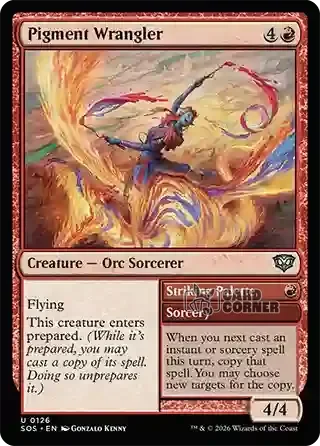Secrets of Strixhaven Card List - Pigment Wrangler 0126