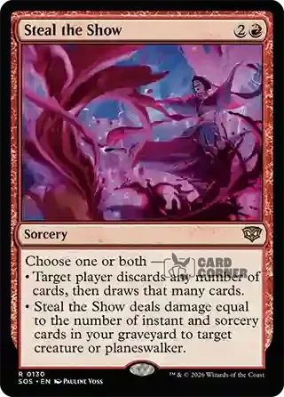 Secrets of Strixhaven Card List - Steal the Show 0130