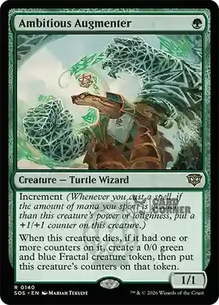 Secrets of Strixhaven Card List - Ambitious Augmenter 0140