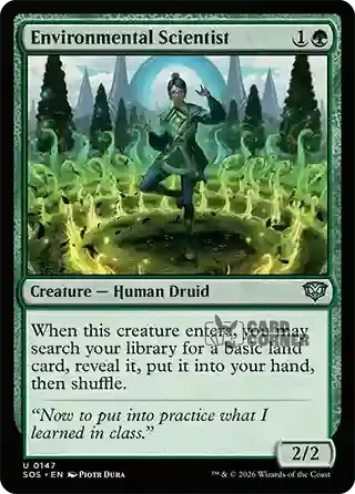 Secrets of Strixhaven Card List - Environmental Scientist 0147
