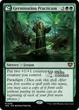 Secrets of Strixhaven Card List - Germination Practicum 0149