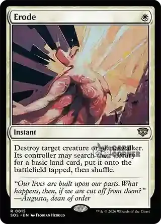 Secrets of Strixhaven Card List - Erode 0015