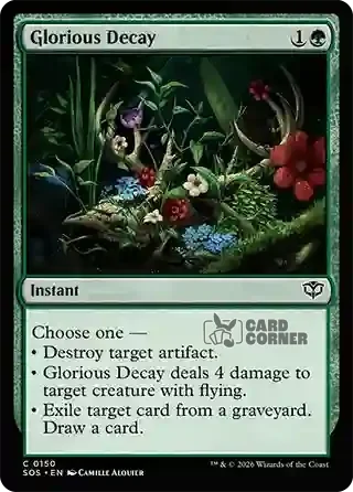 Secrets of Strixhaven Card List - Glorious Decay 0150
