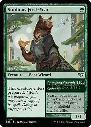 Secrets of Strixhaven Card List - Studious First-Year 0162