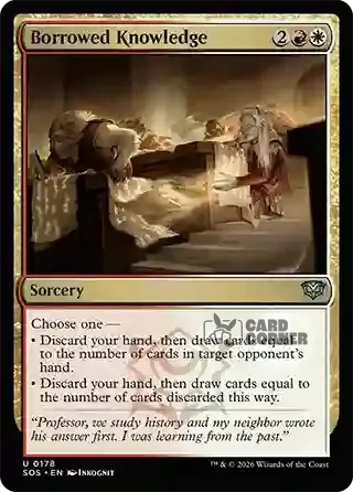 Secrets of Strixhaven Card List - Borrowed Knowledge 0178