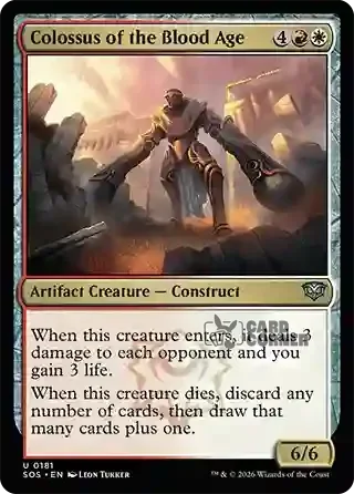 Secrets of Strixhaven Card List - Colossus of the Blood Age 0181