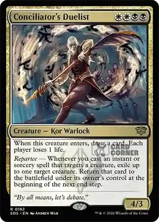 Secrets of Strixhaven Card List - Conciliator's Duelist 0182