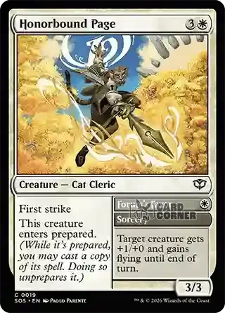 Secrets of Strixhaven Card List - Honorbound Page 0019